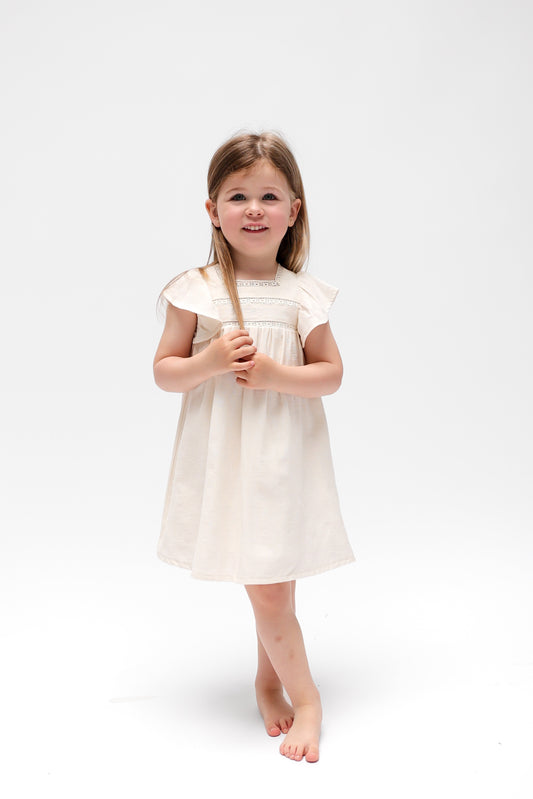 Lace Dress - White